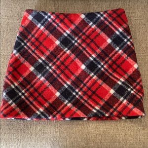 Plaid Skirt
